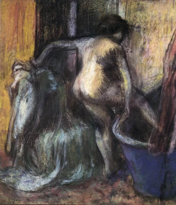 Nudo che entra in una vasca da bagno - National Museum of Wales, Cardiff